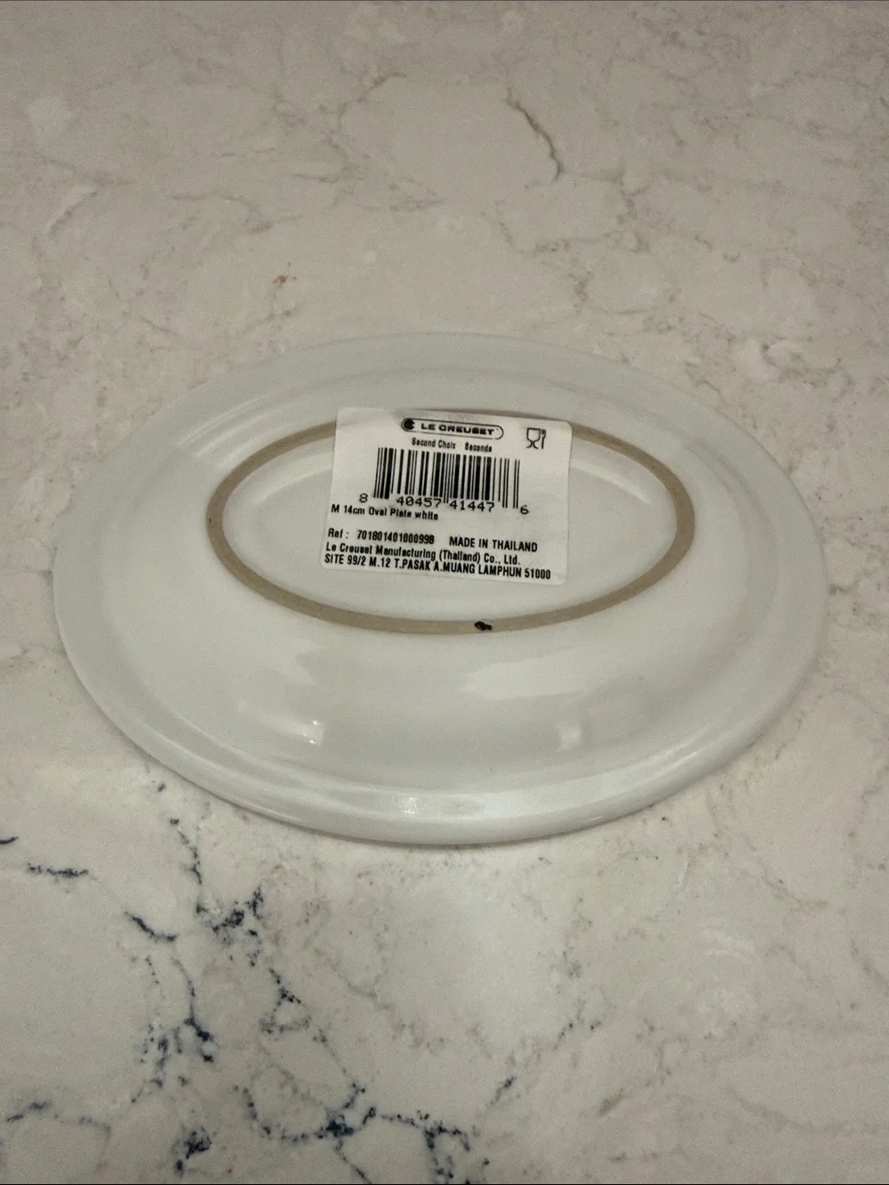 Le Creuset White mini Oval Serving Dish
